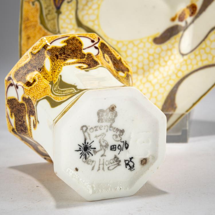 Bild 2 zu Objekt, Cup and saucer, 1902, Roelof Sterken, Rozenburg, Den Haag, 178A 346