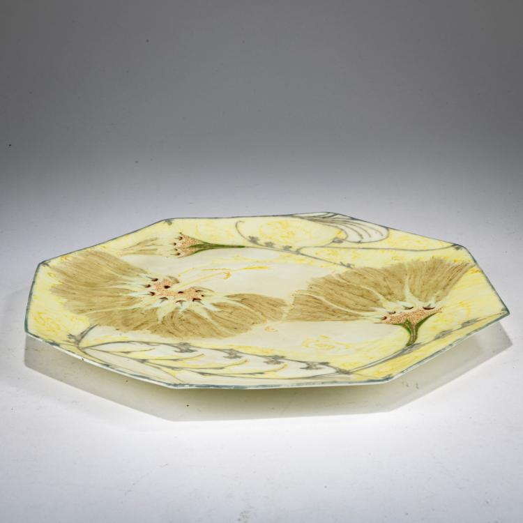 Bild 1 zu Objekt, Zierteller, 1901, Samuel Schellink, Rozenburg, Den Haag, 178A 344