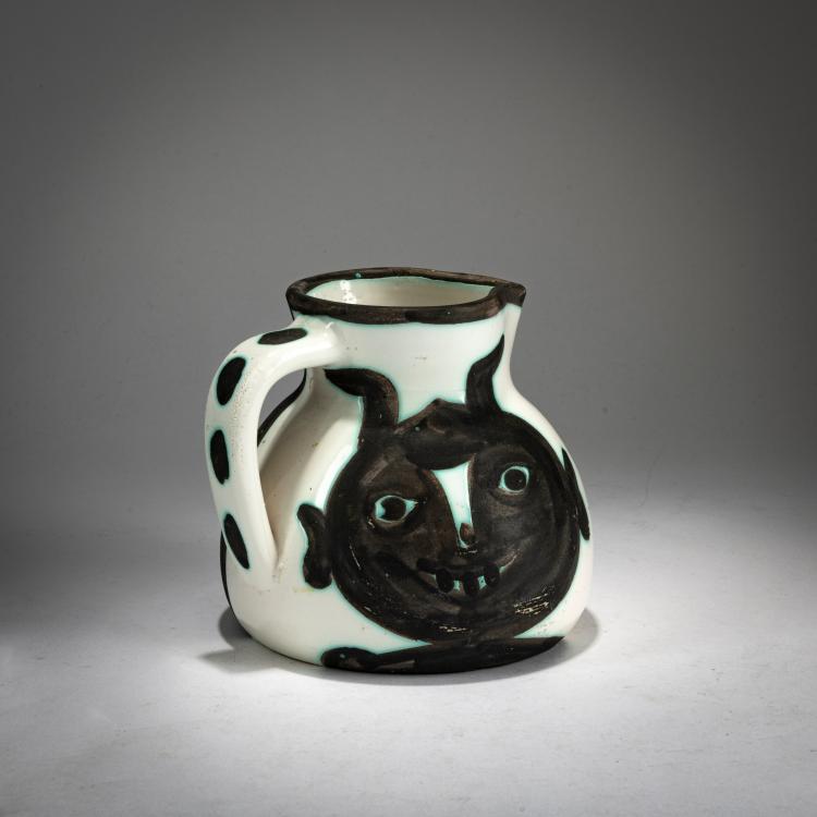 Hauptbild zu Objekt, Krug 'Visages', 1956, Pablo Picasso, Edition Madoura, 179C 702