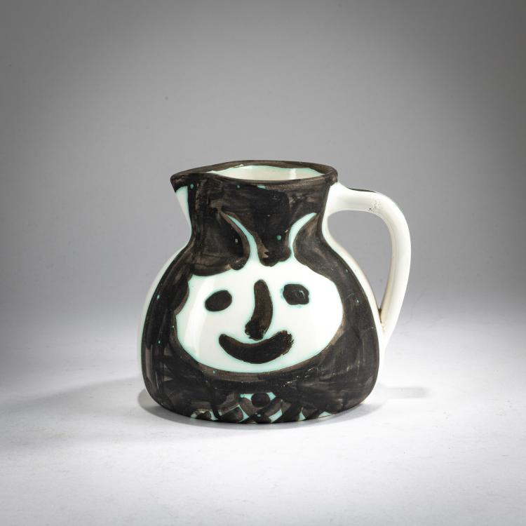 Bild 1 zu Objekt, Krug 'Visages', 1956, Pablo Picasso, Edition Madoura, 179C 702