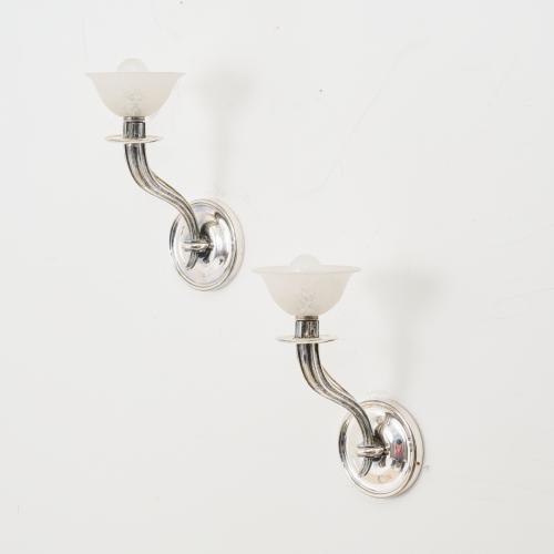 Two wall appliques, c. 1930