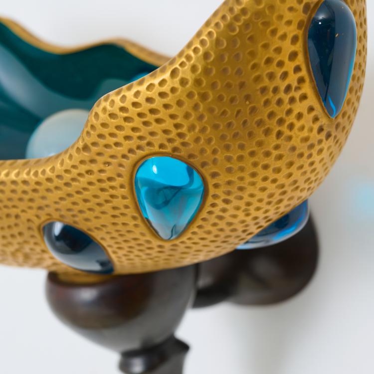 Bild 1 zu Objekt, Two wall appliques 'Lacrima', 1991, Andr&eacute; Dubreuil, Cristallerie Daum, Paris, 178B 895