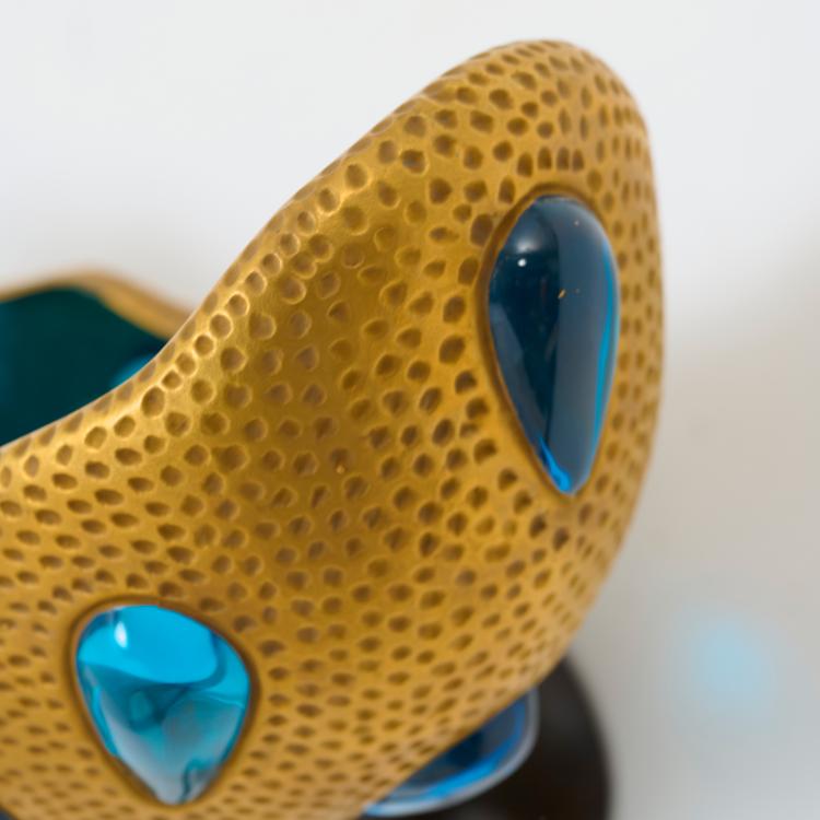 Bild 2 zu Objekt, Two wall appliques 'Lacrima', 1991, Andr&eacute; Dubreuil, Cristallerie Daum, Paris, 178B 895