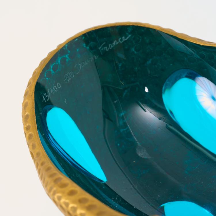 Bild 3 zu Objekt, Two wall appliques 'Lacrima', 1991, Andr&eacute; Dubreuil, Cristallerie Daum, Paris, 178B 895