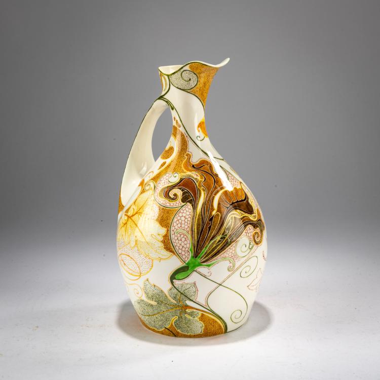 Bild 1 zu Objekt, Kanne, 1904, Roelof Sterken, Rozenburg, Den Haag, 178A 349