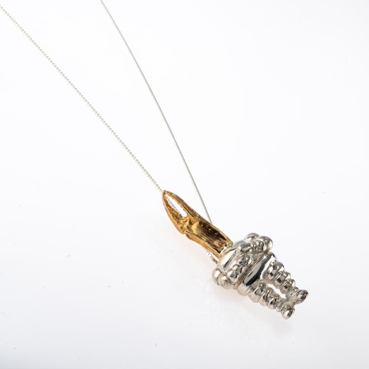 Bild 1 zu Objekt, Anh&auml;nger 'Minibibendum con chela', 1998, Daniel Spoerri, 178C 962