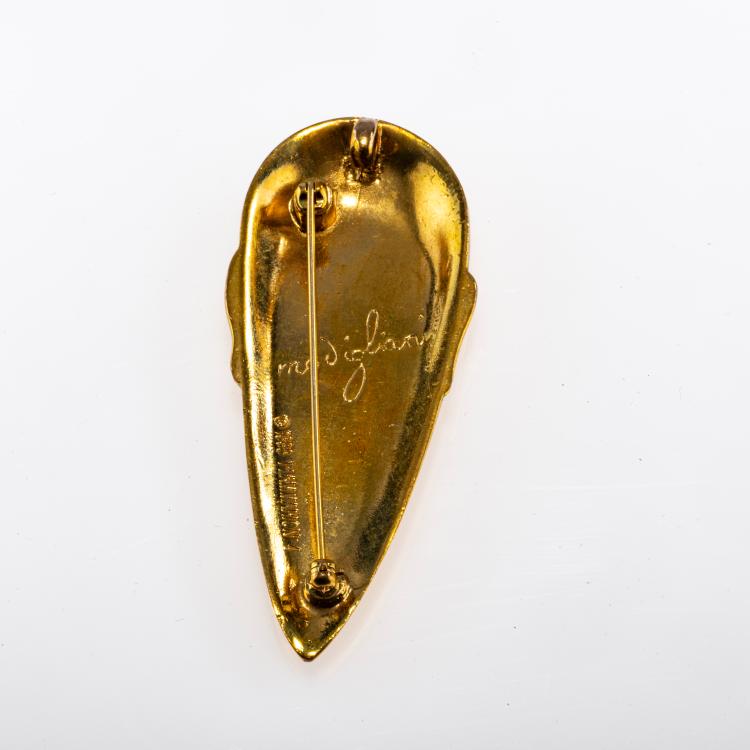 Bild 1 zu Objekt, Brooch / pendant 'Testa di donna', 1998, Amedeo Modigliani, 178C 959