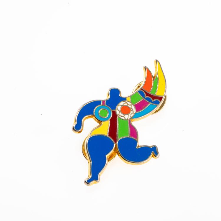 Bild 2 zu Objekt, Brosche 'Ange' (Schutzengel), 1990er Jahre, Niki de Saint Phalle, 178C 960