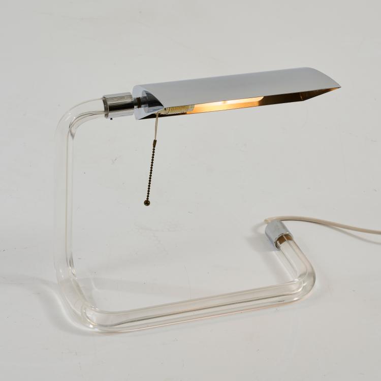 Bild 1 zu Objekt, Tischleuchte 'Crylicord', um 1970, Peter Hamburger, Knoll International, New York, 178B 838