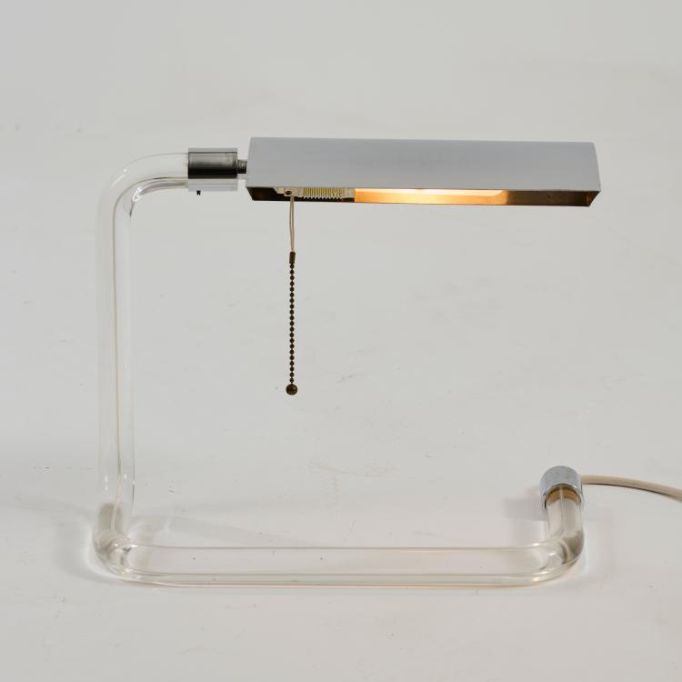 Bild 2 zu Objekt, Tischleuchte 'Crylicord', um 1970, Peter Hamburger, Knoll International, New York, 178B 838