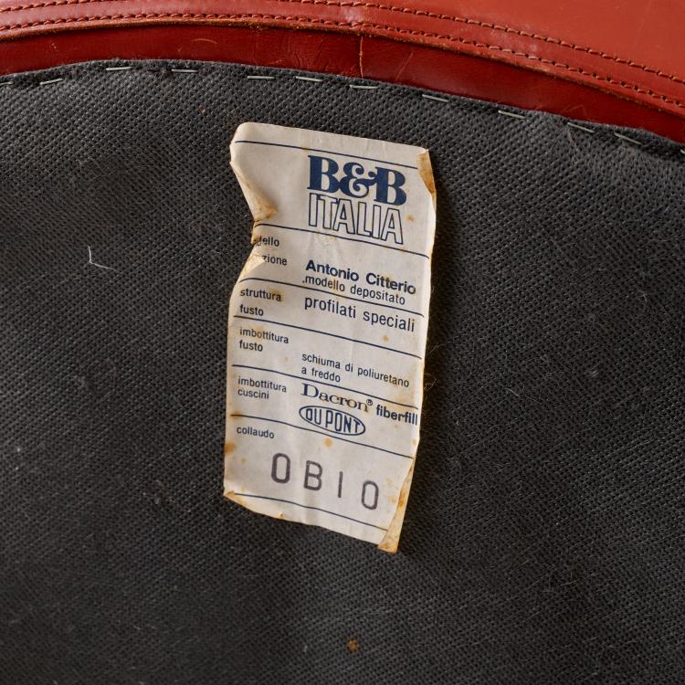 Bild 8 zu Objekt, Armlehnsessel 'Sity', 1986, Antonio Citterio, B&B Italia, Mailand / Milan, 178B 866