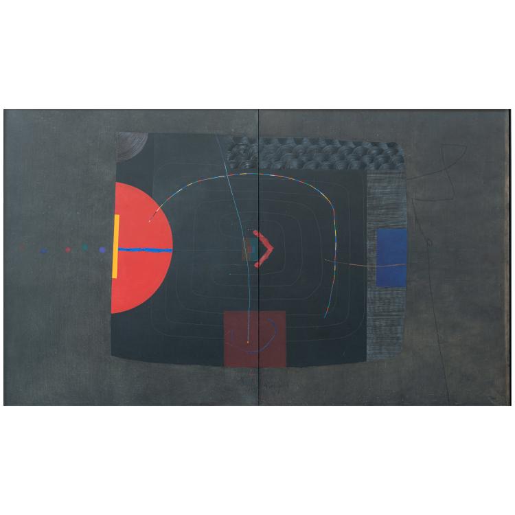 Hauptbild zu Objekt, Abstract Composition, 1998, Stoyan Tsanev, 179C 737