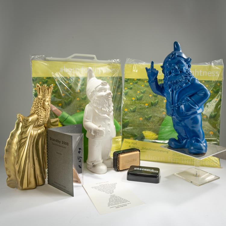 Bild 2 zu Objekt, 2 Sponti Dwarves, 2 Welcome Dwarves, Nuremberg Christkind, 1996/1998/2007, Ottmar H&ouml;rl, 179C 803