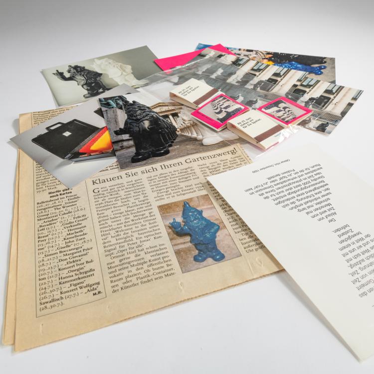 Bild 4 zu Objekt, 2 Sponti Dwarves, 2 Welcome Dwarves, Nuremberg Christkind, 1996/1998/2007, Ottmar H&ouml;rl, 179C 803