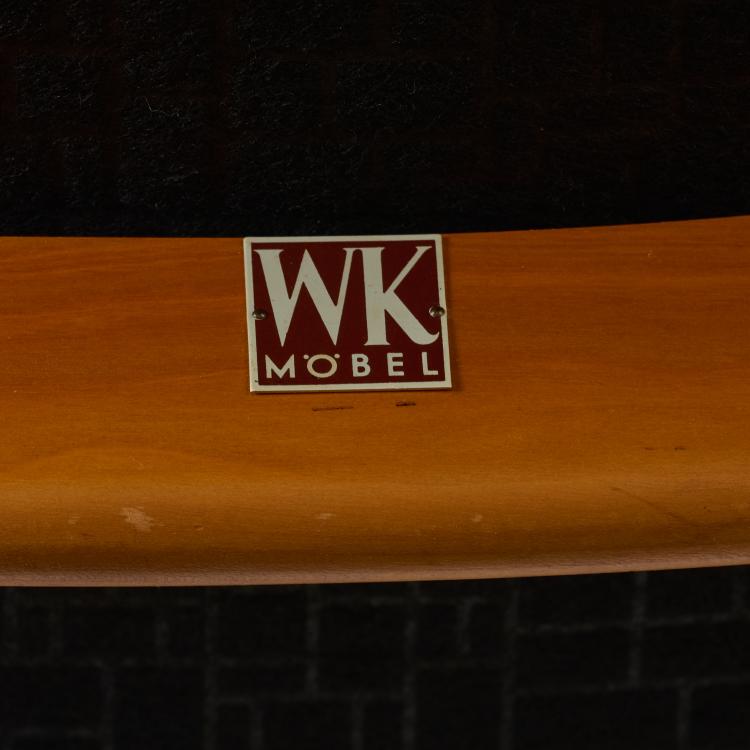 Bild 3 zu Objekt, Armlehnstuhl und Schreibtisch mit B&uuml;cherkrippe, 1950er Jahre, Helmut Magg, WK, M&ouml;bel, Stuttgart, 178B 709