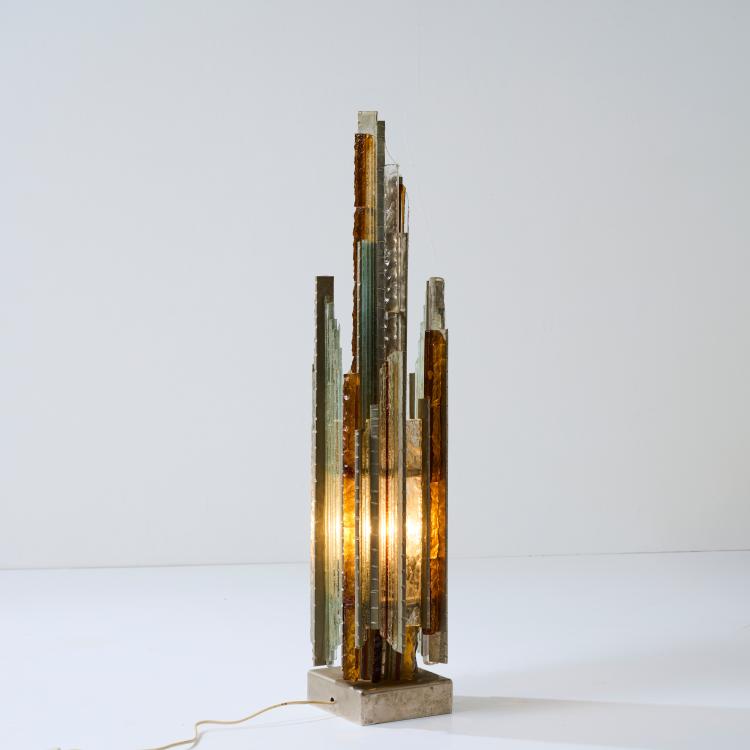 Hauptbild zu Objekt, Tischleuchte, 1960er Jahre, Albano Poli, Poliarte, Verona, 178B 756