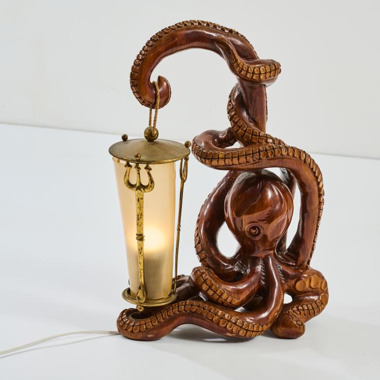 Bild 1 zu Objekt, Table light 'Polipo', 1950s, Aldo Tura, Tura, Mailand / Milan, 178B 687