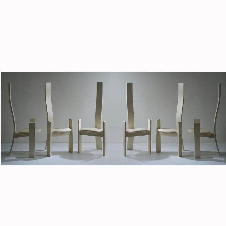 Hauptbild zu Objekt, Sechs St&uuml;hle 'Golem', 1969, Vico Magistretti, Poggi, Mailand / Milan, 178B 763