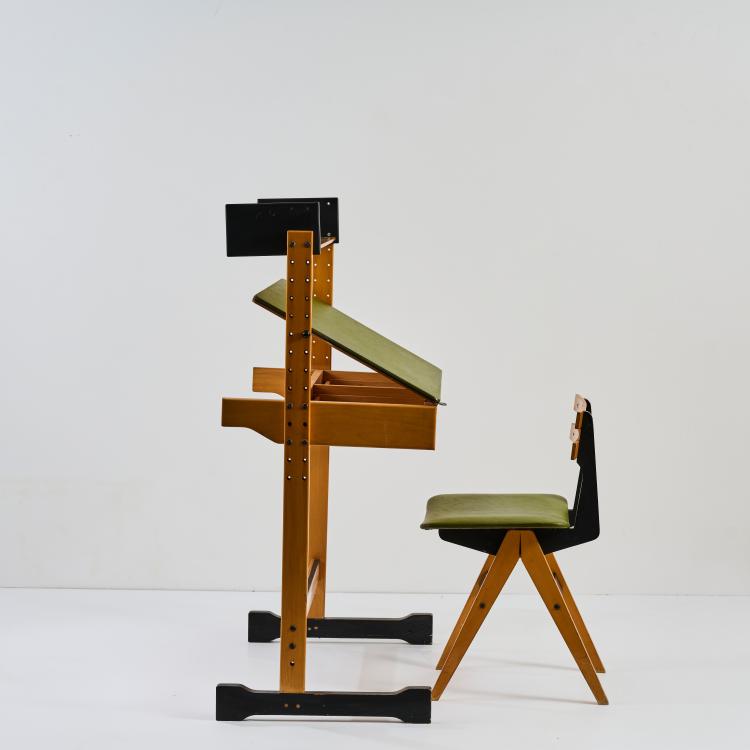 Bild 2 zu Objekt, Kinderschreibtisch mit Stuhl, 1960er Jahre, Fratelli Reguitti, Agnosine, 178B 727