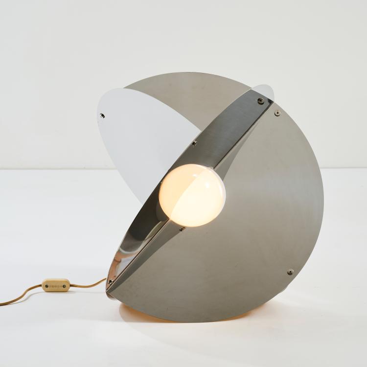 Hauptbild zu Objekt, Floor lamp 'Luna', 1970, Rinaldo Cutini, New Lamp, Rom, 178B 782
