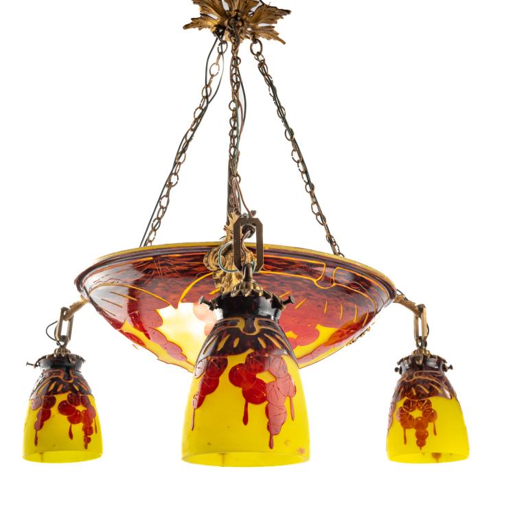 Bild 1 zu Objekt, Deckenleuchte 'Groseilles', 1923-26, Schneider, Epinay-sur-Seine, 178A 167