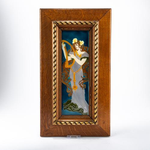 Decorative tile, c. 1900