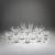 74 drinking glasses 'Prisma', 1952/53 (design)