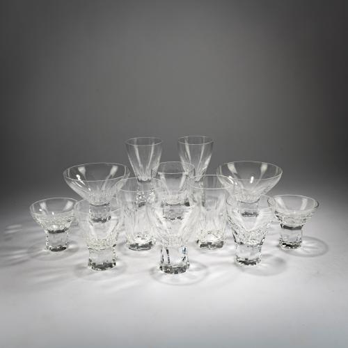 74 drinking glasses 'Prisma', 1952/53 (design)