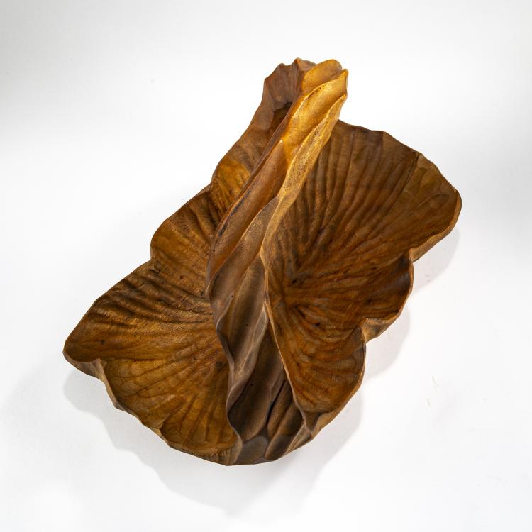 Bild 2 zu Objekt, Anthroposophische Henkelschale,  1930-50, Rudolf Steiner (nach), Kunstschnitzwerkstatt Dornach, Dornach (zugeschrieben), 178B 497