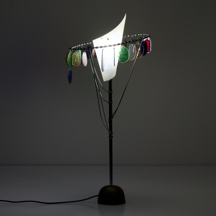 Hauptbild zu Objekt, Tischleuchte 'Sibari', um 1990, Toni Cordero, Artemide, Mailand / Milan, 179A 434