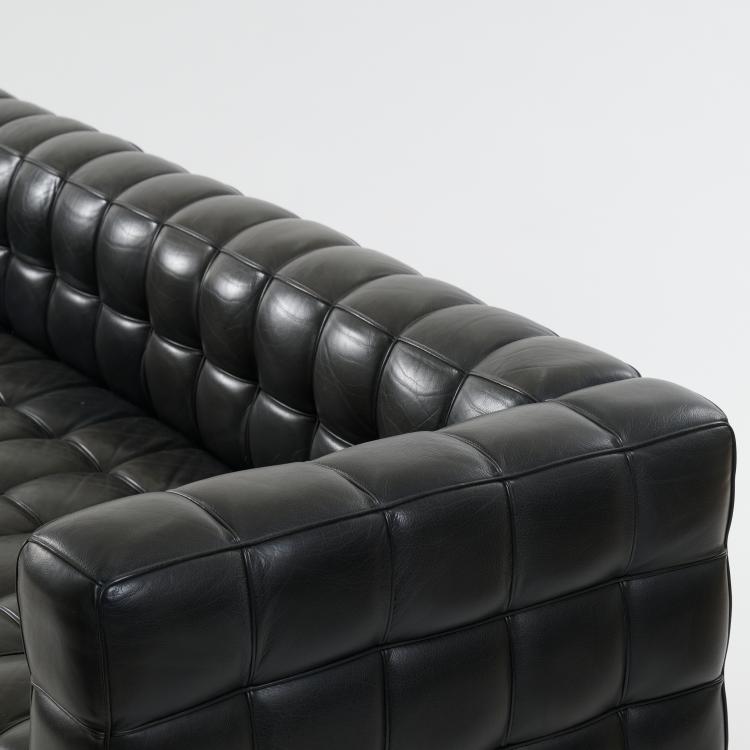 Bild 3 zu Objekt, Dreisitzersofa 'Kubus', 1910 (Entwurf), Josef Hoffmann, Wittmann M&ouml;belwerkst&auml;tte, Etsdorf, 178B 503