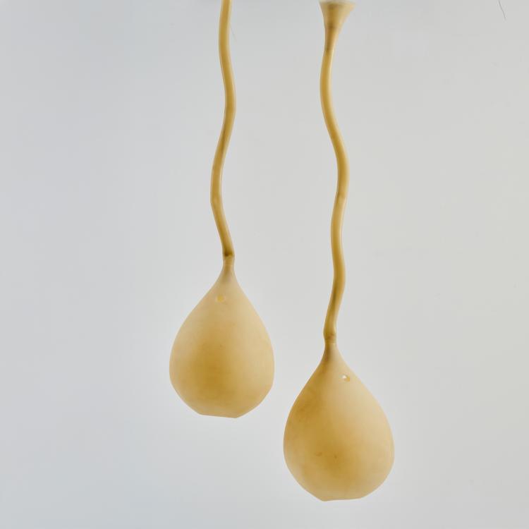 Hauptbild zu Objekt, Zwei Deckenleuchten 'JINGZI-30', 2001, Jacques Herzog,Pierre De Meuron, Belux, Wohlen, 178B 937