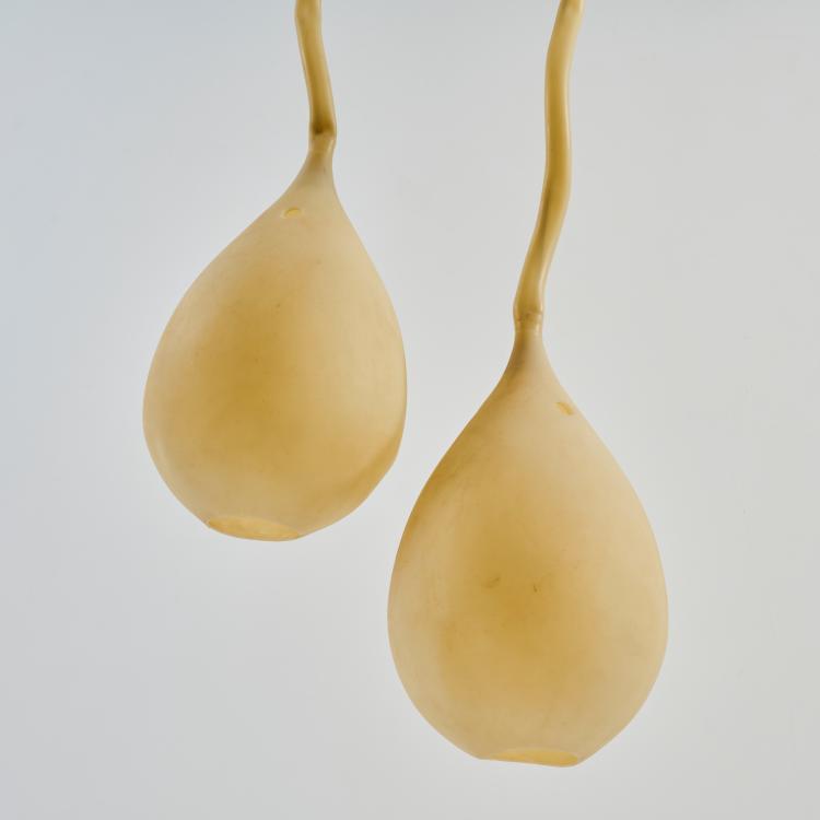 Bild 1 zu Objekt, Zwei Deckenleuchten 'JINGZI-30', 2001, Jacques Herzog,Pierre De Meuron, Belux, Wohlen, 178B 937