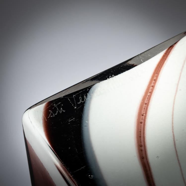 Bild 3 zu Objekt, 'D&eacute;mod&eacute;s' vase, around 1970, Sergio Asti, Venini, Murano, 179B 543