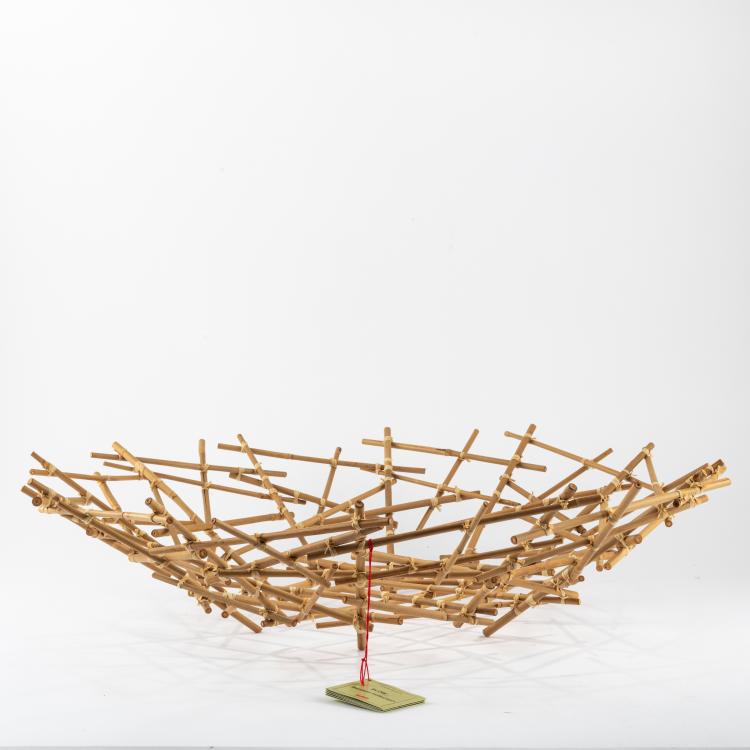 Bild 1 zu Objekt, Centerpiece 'Blow Up' from the series 'Bamboo', 2008 (design), Fernando Campana,Humberto Campana, Alessi, Mailand / Milan, 178B 574