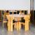 Table and six chairs 'Africa' from the 'Artona Series', 1975 (design)