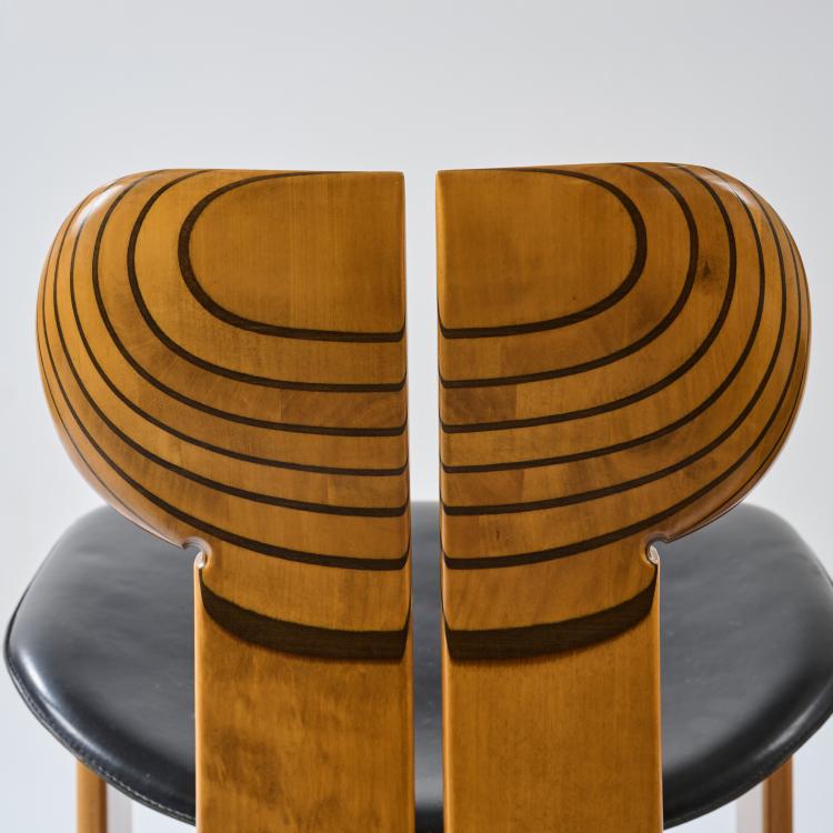 Bild 4 zu Objekt, Tisch und sechs St&uuml;hle 'Afrika' aus der 'Artona Serie', 1975 (Entwurf), Tobia Scarpa, Maxalto, Novedrate, 178B 807