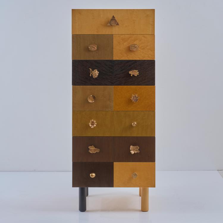 Hauptbild zu Objekt, 'Genesio' chest of drawers, 1990 (design), Alik Cavaliere, Zanotta, Nova Milanese, 178B 884