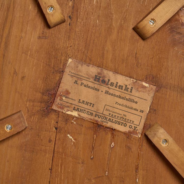 Bild 5 zu Objekt, End table, 1940s, Gunnel Nyman, Lahden Pukkalusto Oy, Helsinki, 178B 535