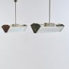 Two ceiling lights, 1940s