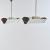 Two ceiling lights, 1940s