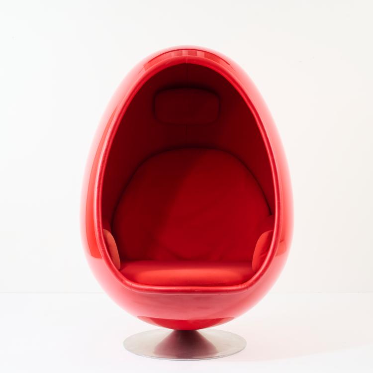 Hauptbild zu Objekt, Sessel 'Ovalia', 1968, Henrik Thor-Larsen, Torlan, Staffanstorp, Schweden, 178B 765