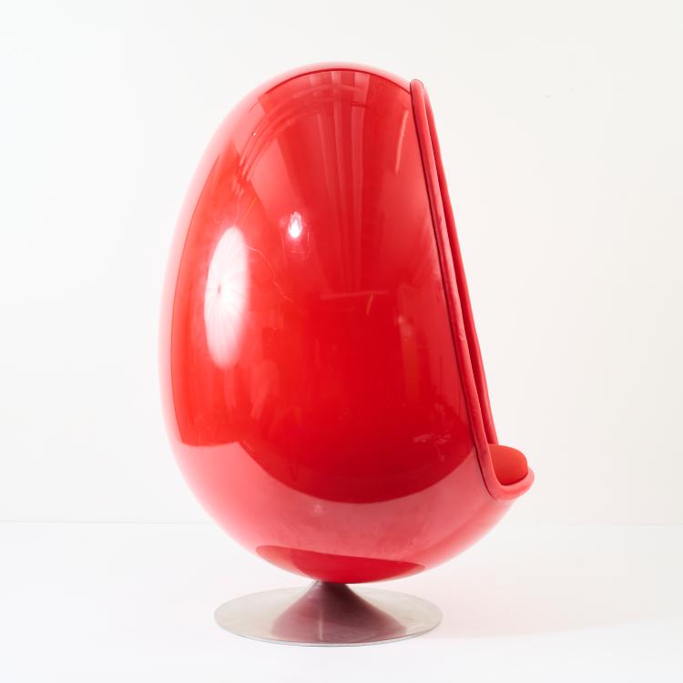 Bild 1 zu Objekt, Sessel 'Ovalia', 1968, Henrik Thor-Larsen, Torlan, Staffanstorp, Schweden, 178B 765