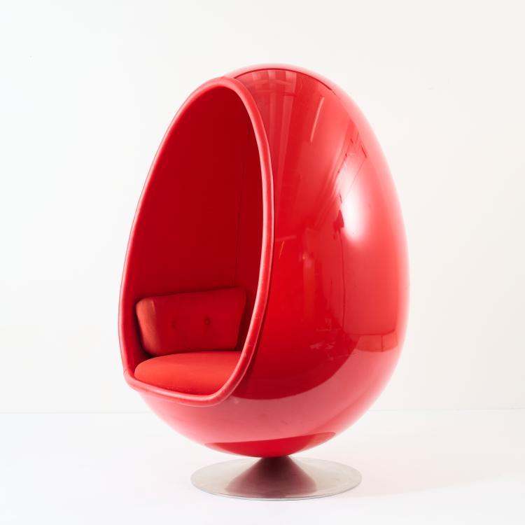 Bild 2 zu Objekt, Sessel 'Ovalia', 1968, Henrik Thor-Larsen, Torlan, Staffanstorp, Schweden, 178B 765