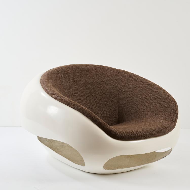 Hauptbild zu Objekt, Sessel 'Pod Chair', c. 1968, Mario Sabot, Sabot, Mario, Manzano Udine, 178B 766