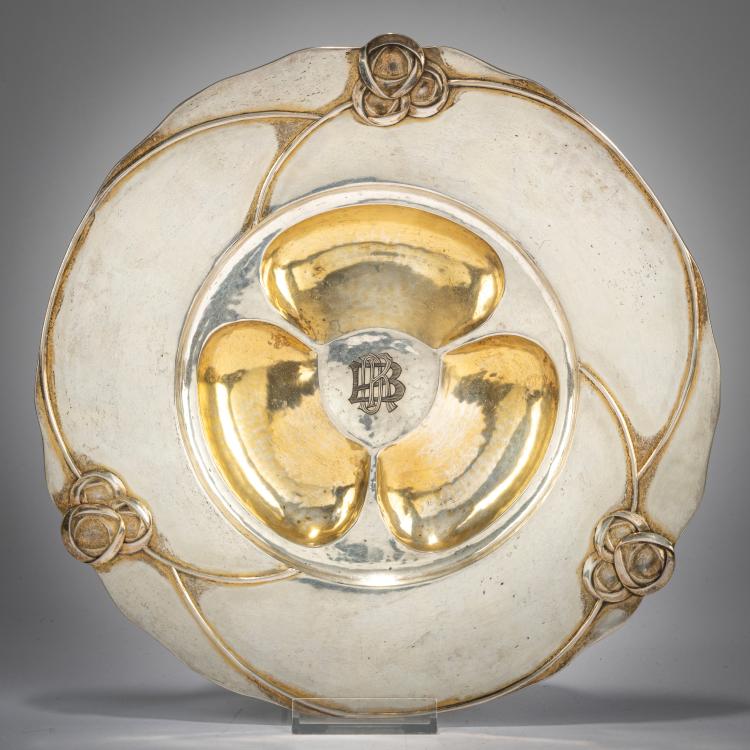 Hauptbild zu Objekt, Vorlegeschale, um 1915, Bruckmann & S&ouml;hne / Sons, Heilbronn, 178A 458