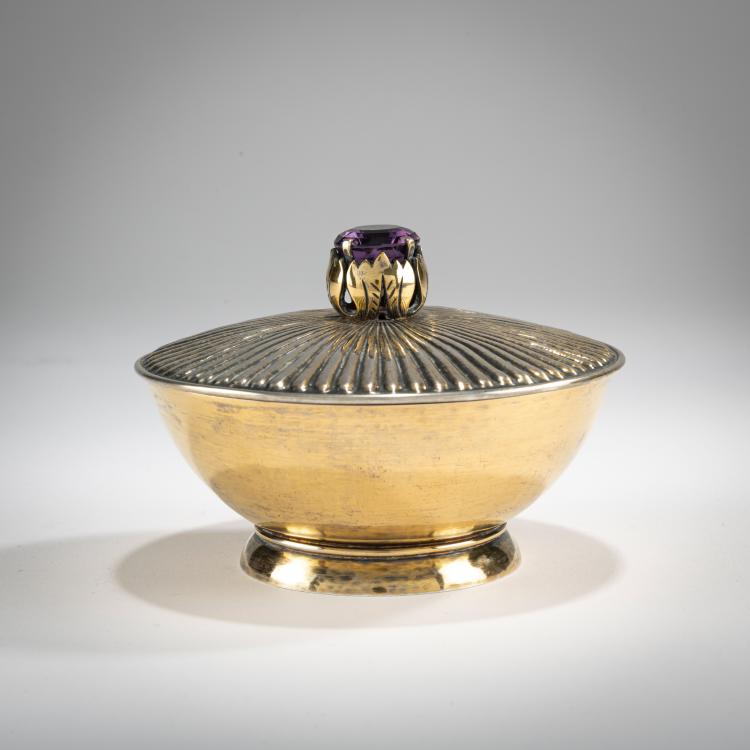 Bild 1 zu Objekt, Box and cover, 1930s, Ferdinand Richard Wilm, Wilm, H. J., Berlin, 178A 473