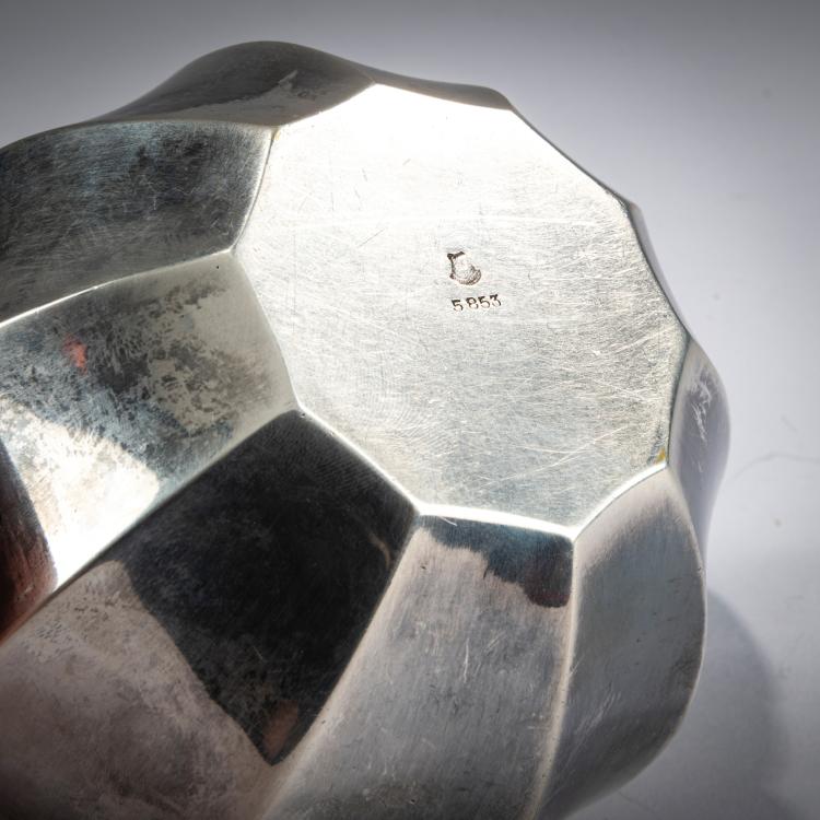 Bild 3 zu Objekt, Zuckerdose, um 1925, Maurice Dufr&egrave;ne, Christofle, Paris, 178A 439