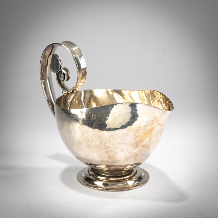 Bild 1 zu Objekt, Sauciere '321A' - 'Shilling', 1919, Johan Rohde, Jensen, Georg, Kopenhagen / Copenhagen, 178A 464