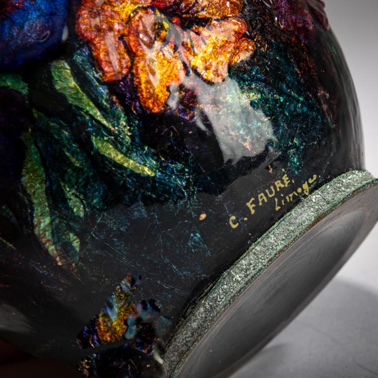 Bild 2 zu Objekt, Small Vase 'Fleurs' before 1956, Camille Faur&eacute;, Faur&eacute;, Camille, Limoges, 178A 441